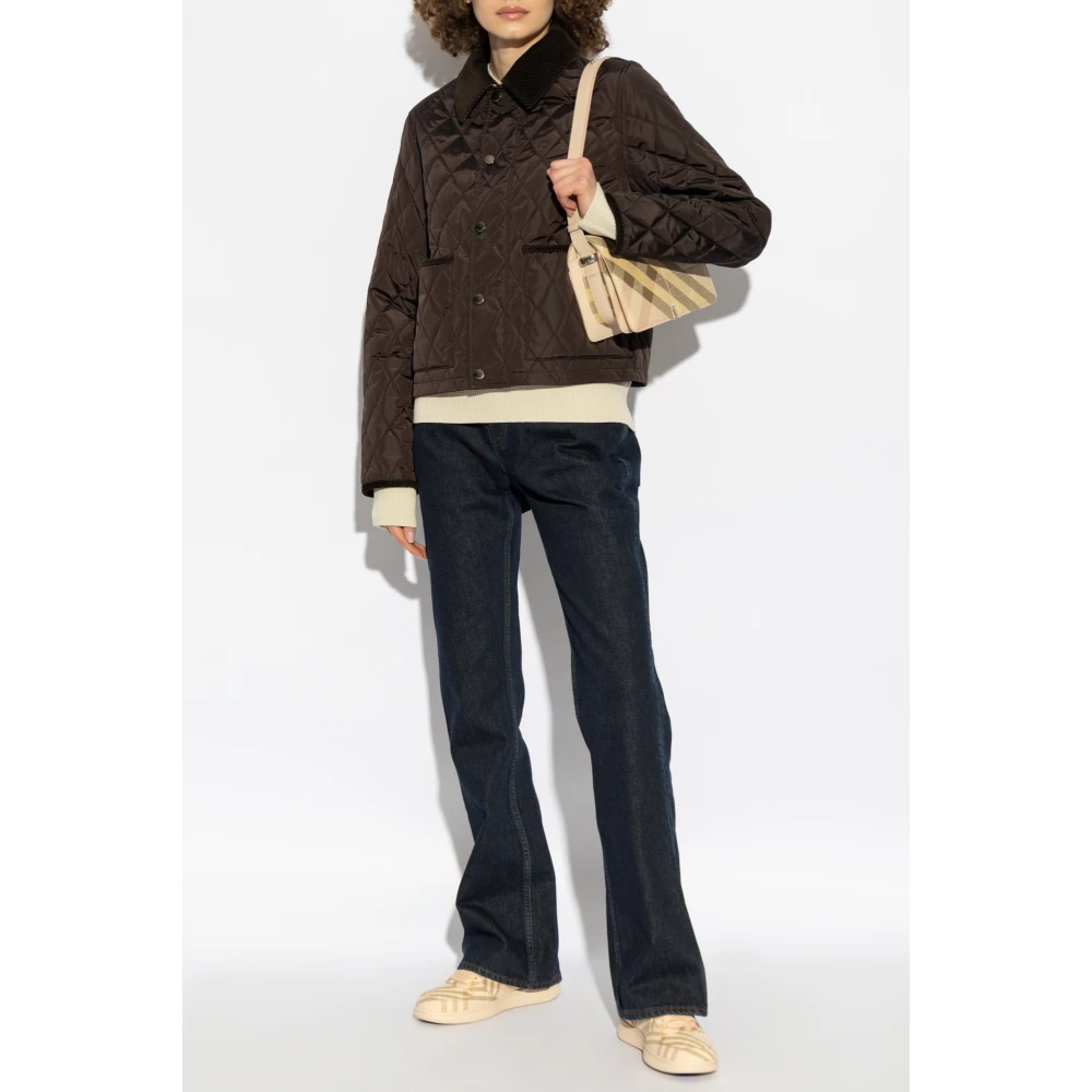 Burberry Gewatteerde jas Brown Dames
