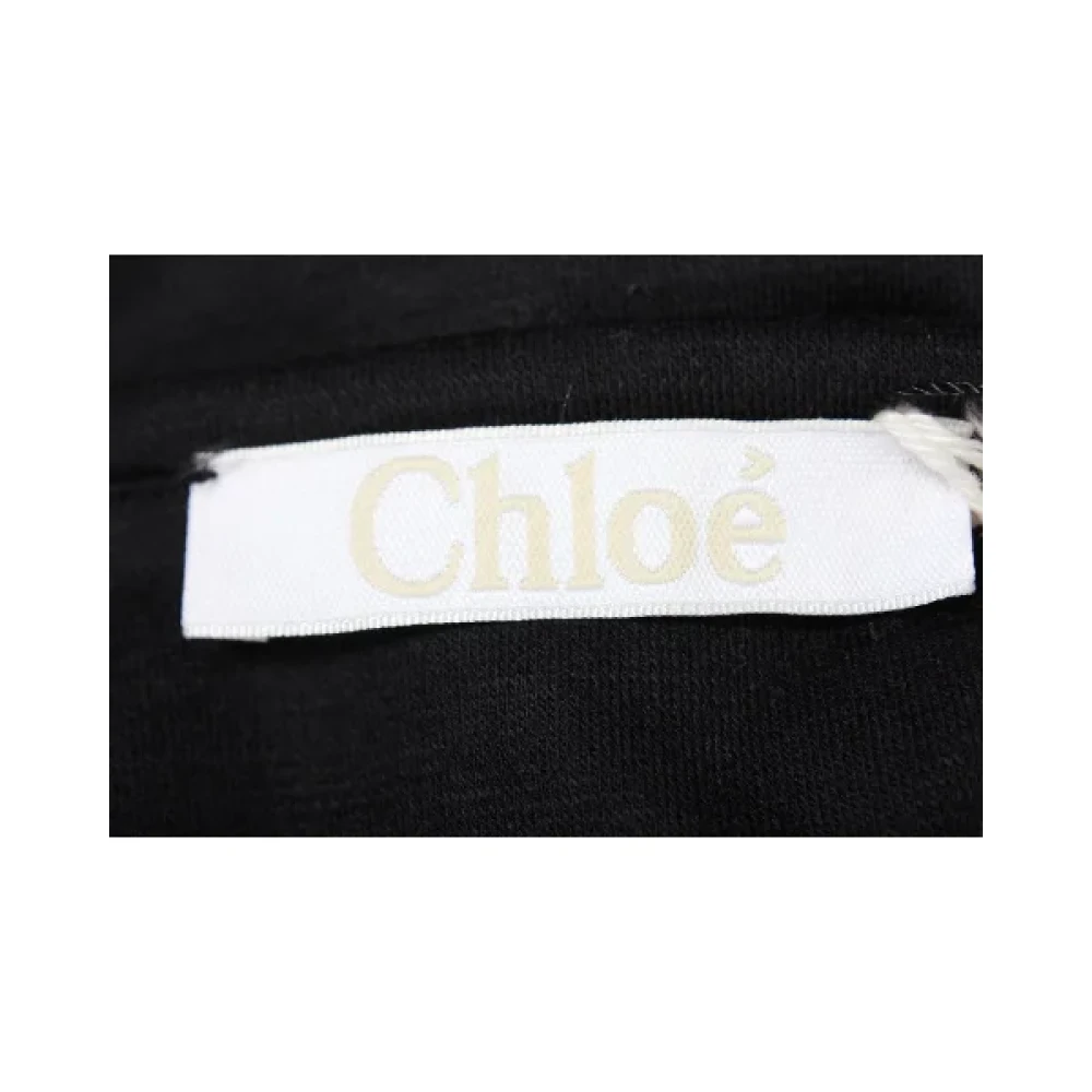 Chloé Pre-owned Wool tops Black Dames