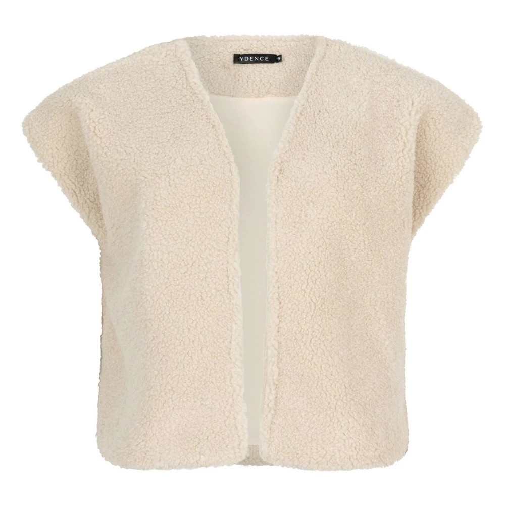 Ydence Sophie Vest Stijlvol Modieuze Dames Gilet Beige Dames