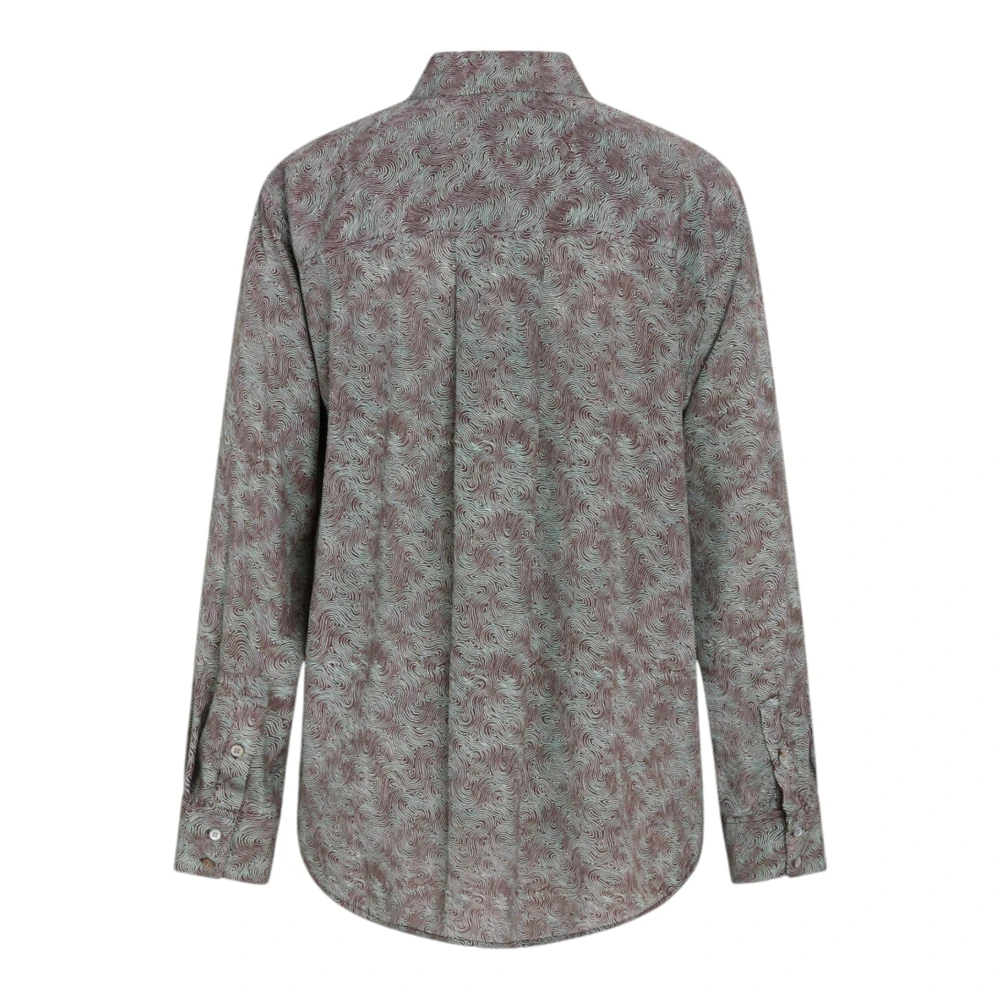 Heartmade Klassieke Zijden Overhemd met Moderne Touch Brown Dames