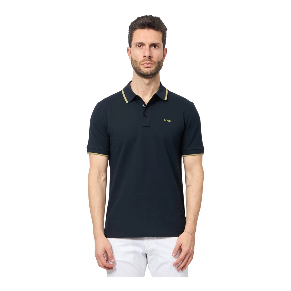 Hugo - Tops > Polo Shirts - Blue - Hugo - Modalova