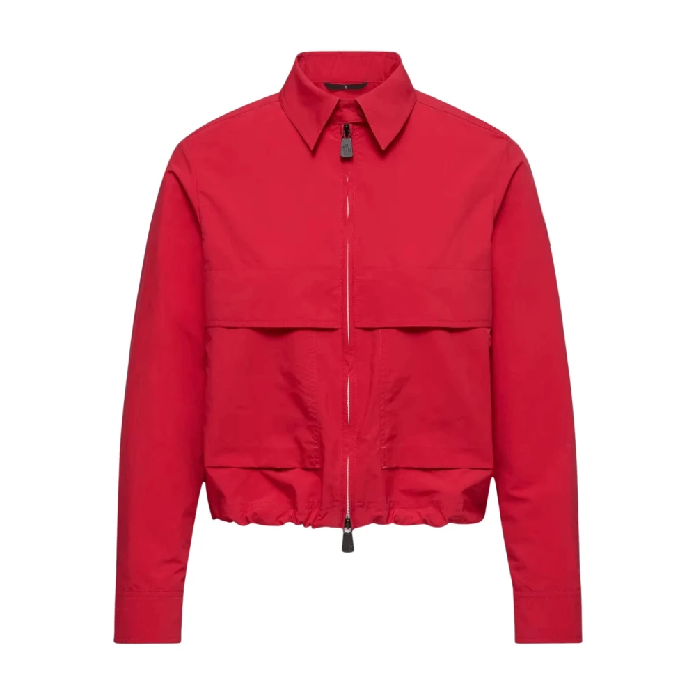 Moncler Red Bomber Jackets, Female, Xs, Shirt