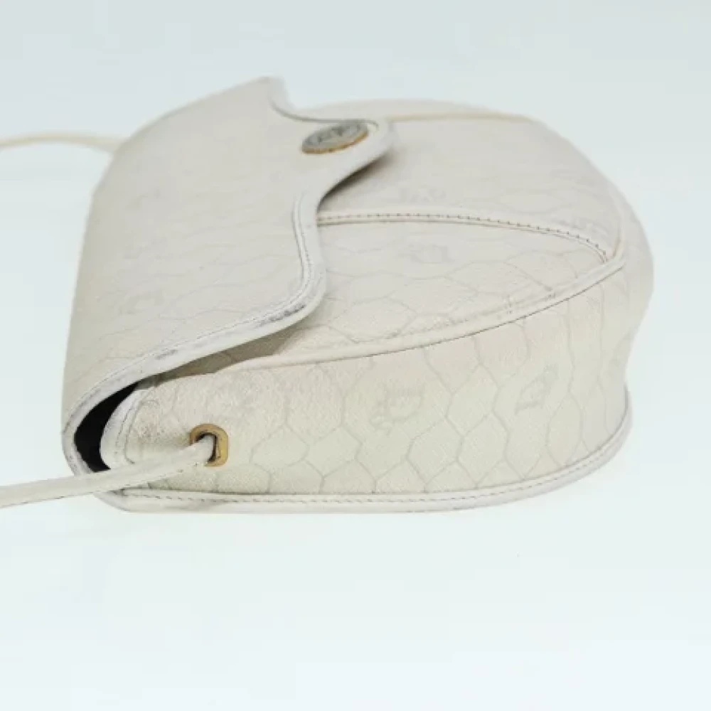 Dior Vintage Pre-owned Canvas dior-bags White Dames