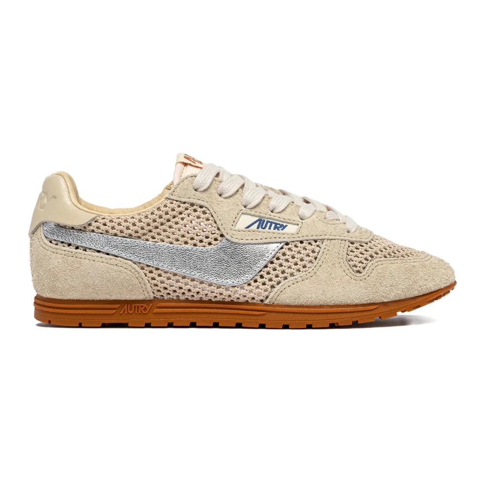 Autry Windspin Low Dames Schoenen Beige