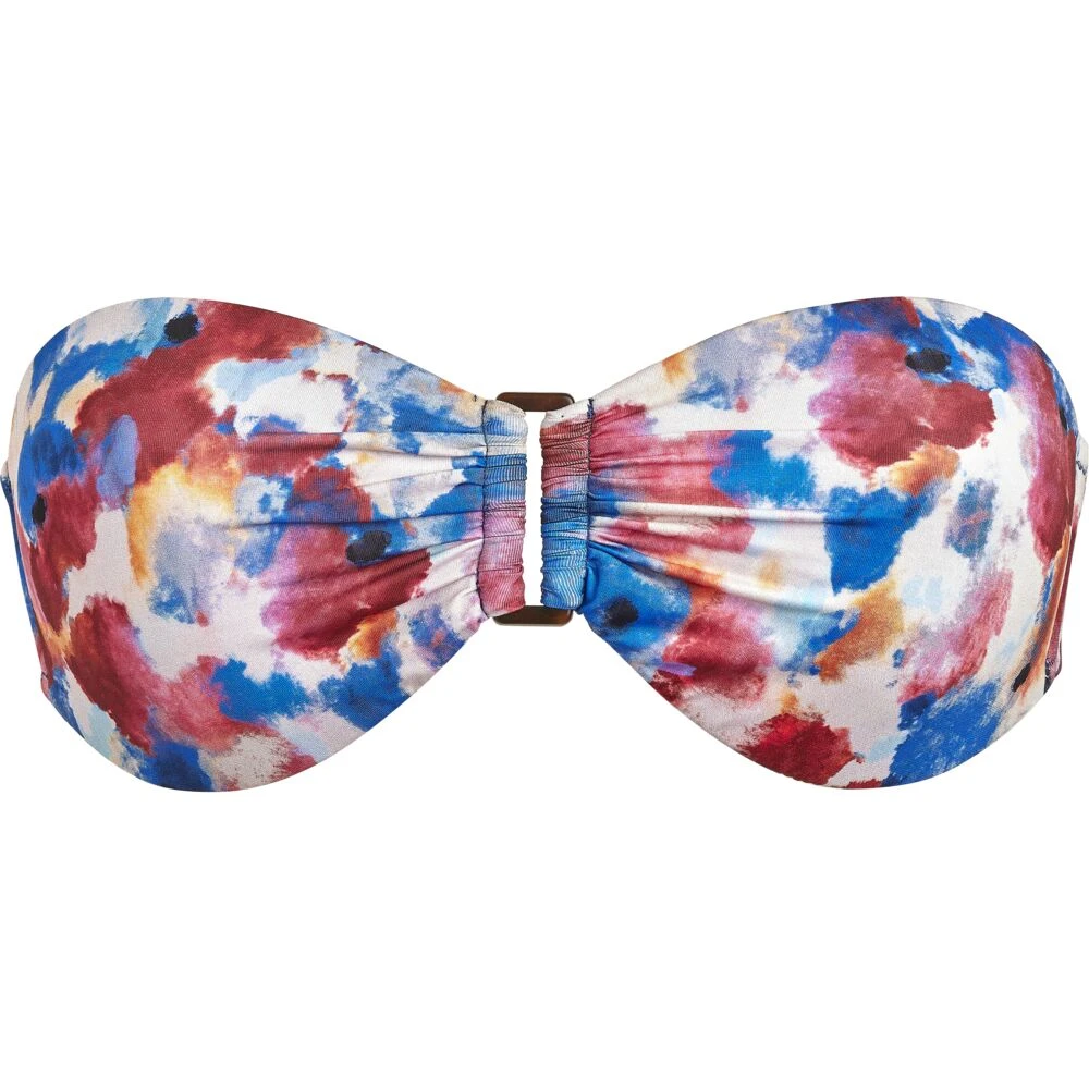 Vilebrequin Sky Flowers Bandeau Bikini Top Multicolor Dames