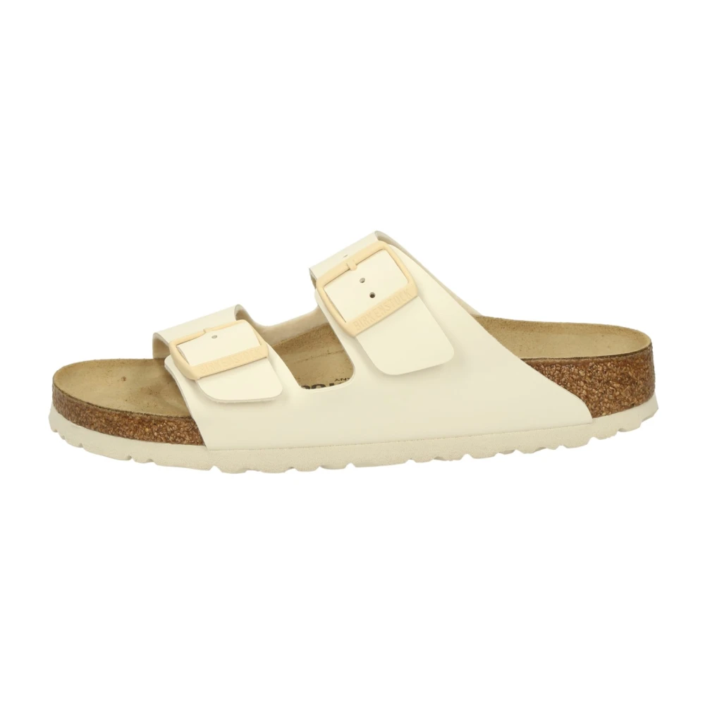 Birkenstock Men's Beige Sliders, 4 Uk, Classic Two-Strap Sandal
