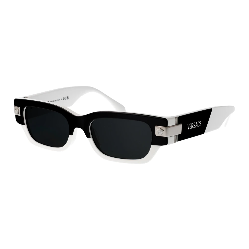 Versace Men's Black Sunglasses, 53 Mm, Stylish Sunglasses With Model 0Ve4465