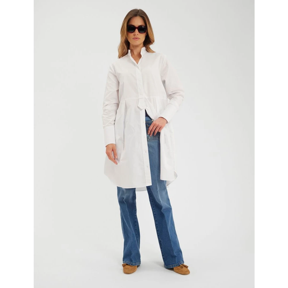 Ines De La Fressange Paris Martina DAY Dress White Dames