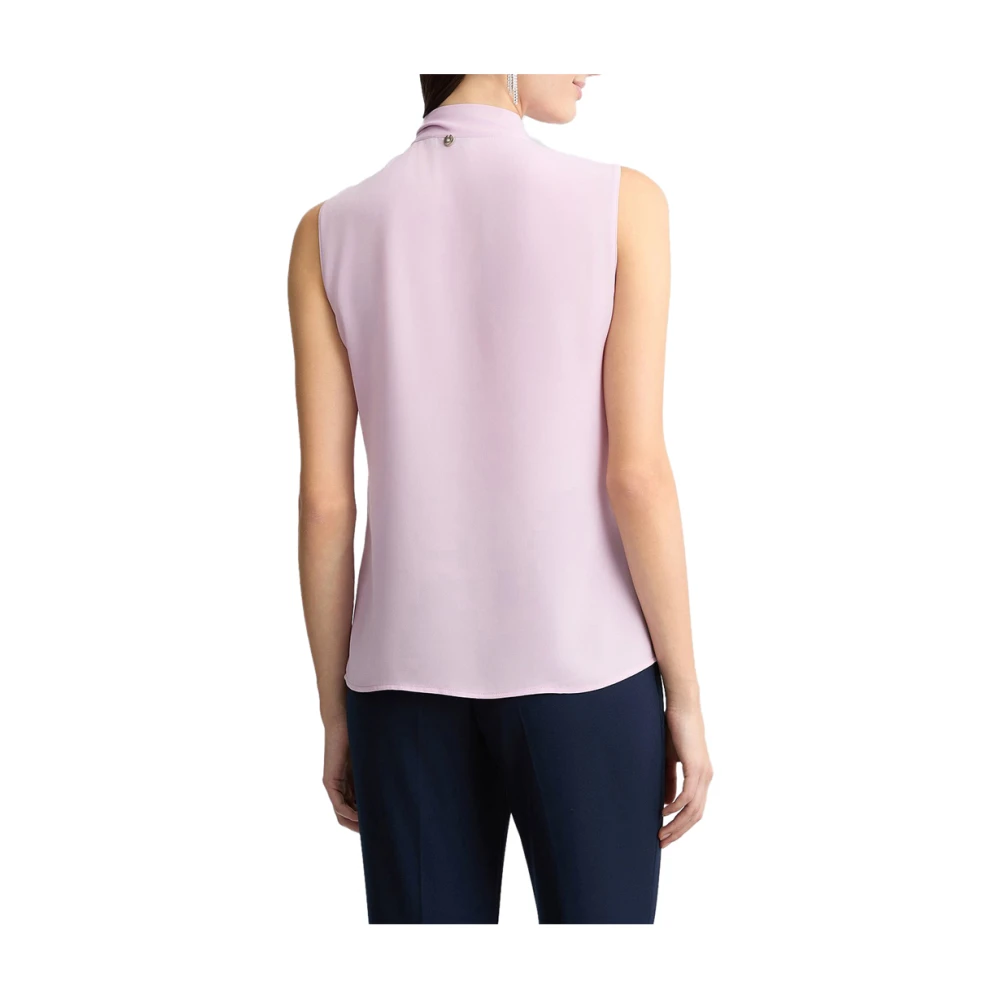 Liu Jo Roze Trendy Top met Elegant Design Pink Dames