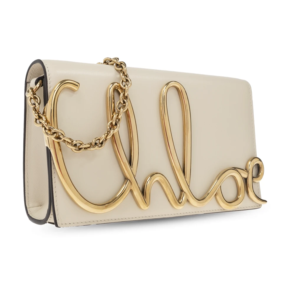 Chloé Iconische schoudertas Beige Dames
