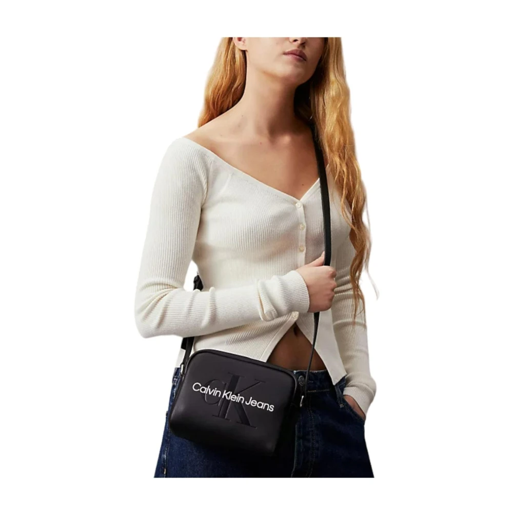 Calvin Klein Stijlvolle Cameratas Black Dames