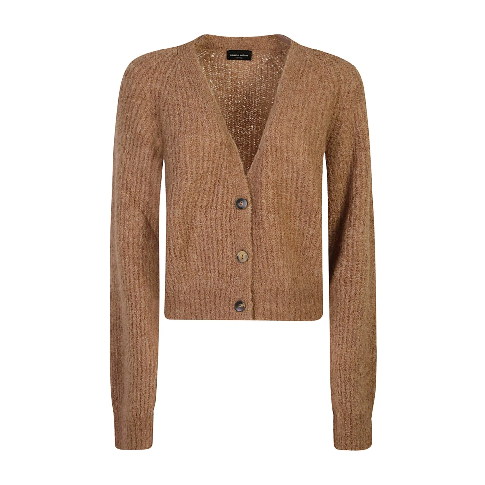 Roberto Collina Bruine Sweaters voor Mannen Brown Dames