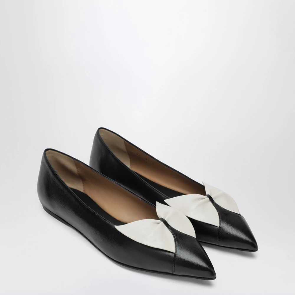 Ferragamo Soft Bow Ballerina Flats