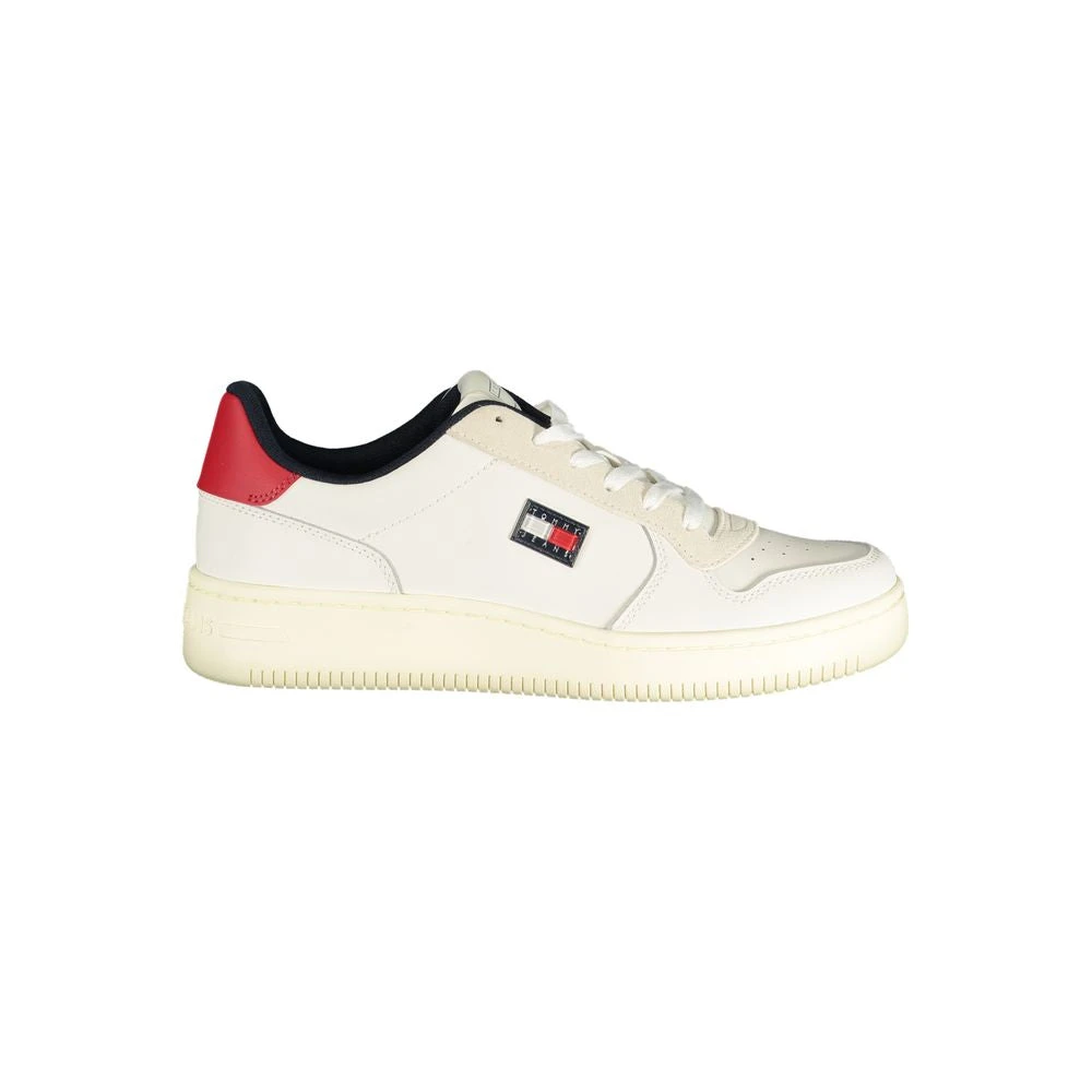 Tommy Hilfiger Men's White Poliuretano Sneaker