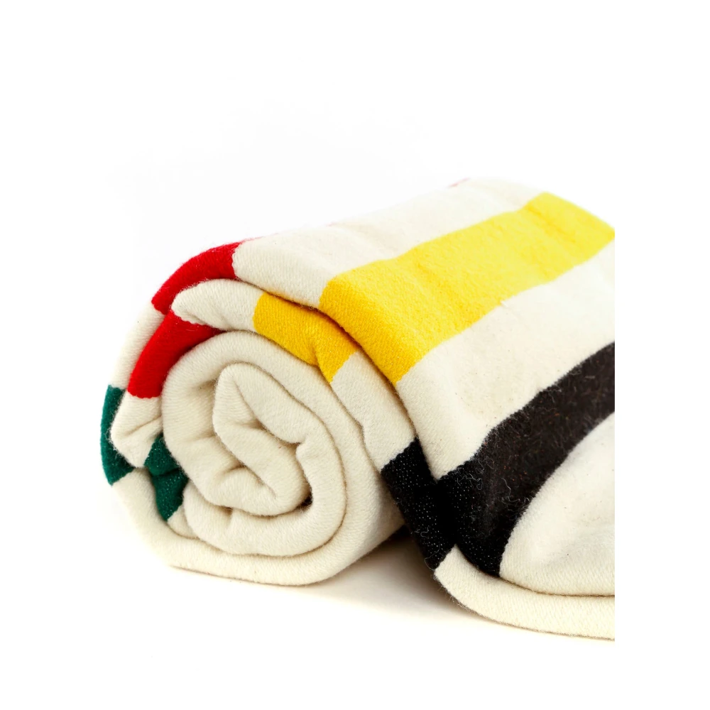Pendleton Wollen deken met leren band Multicolor Heren