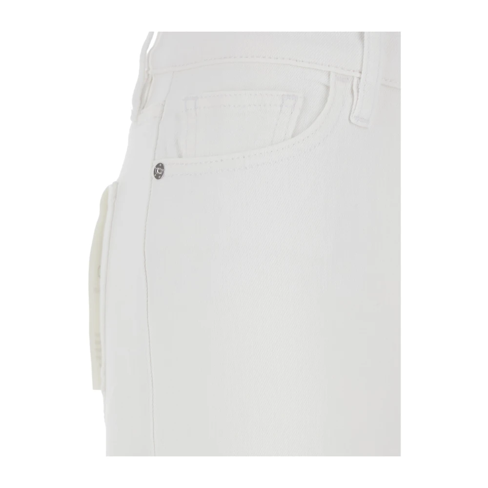 Frame Witte Palazzo Broek van Katoen White Dames