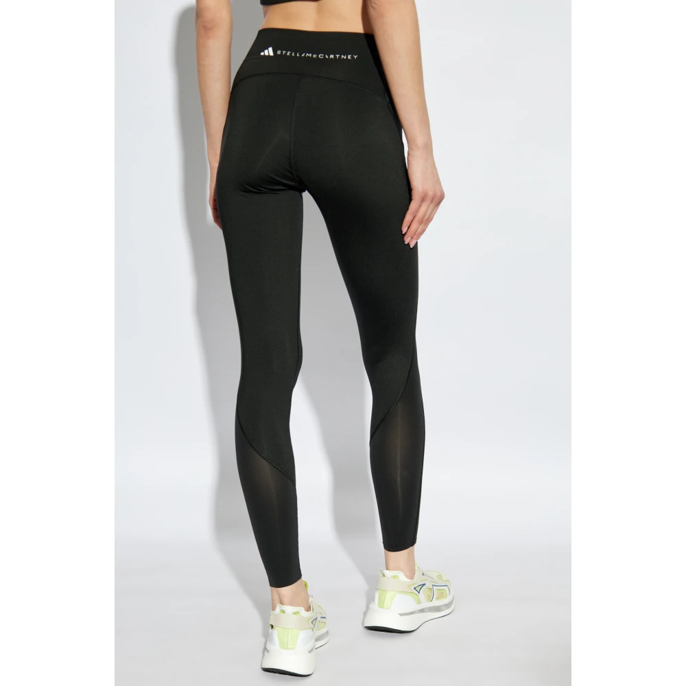 adidas by stella mccartney Logo Leggings Black Dames