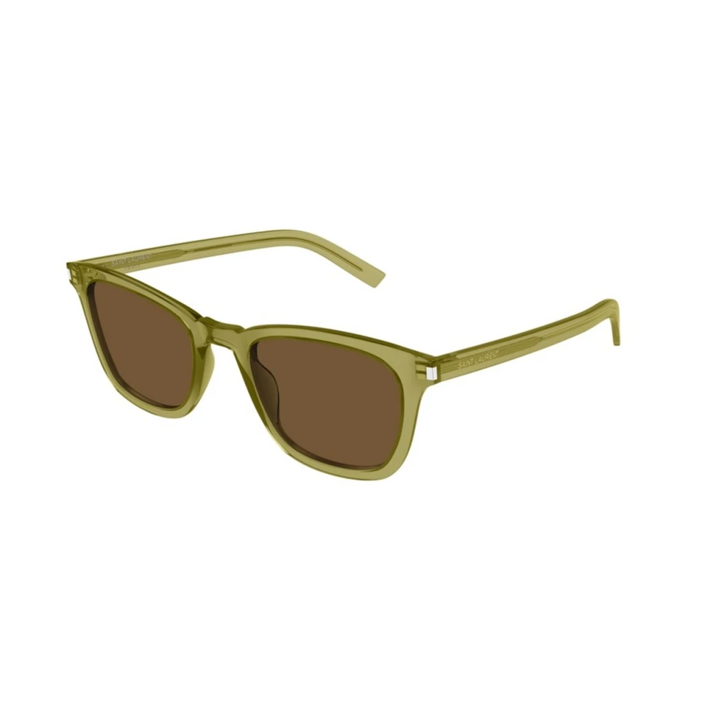 Saint Laurent Unisex Green Authentic Slim Sunglasses With Premium Quality