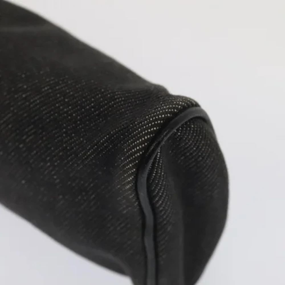 Gucci Vintage Pre-owned Canvas clutches Black Dames