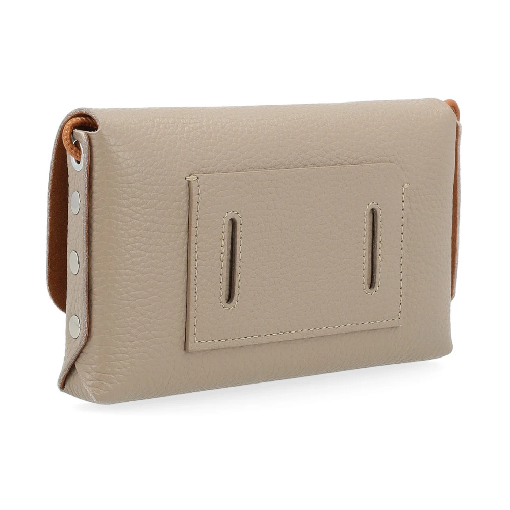 Zanellato Grijze Creta Dagelijkse Lettera Tas Beige Dames