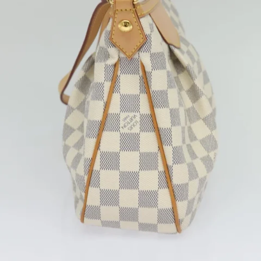 Louis Vuitton Vintage Pre-owned Canvas louis-vuitton-bags White Dames