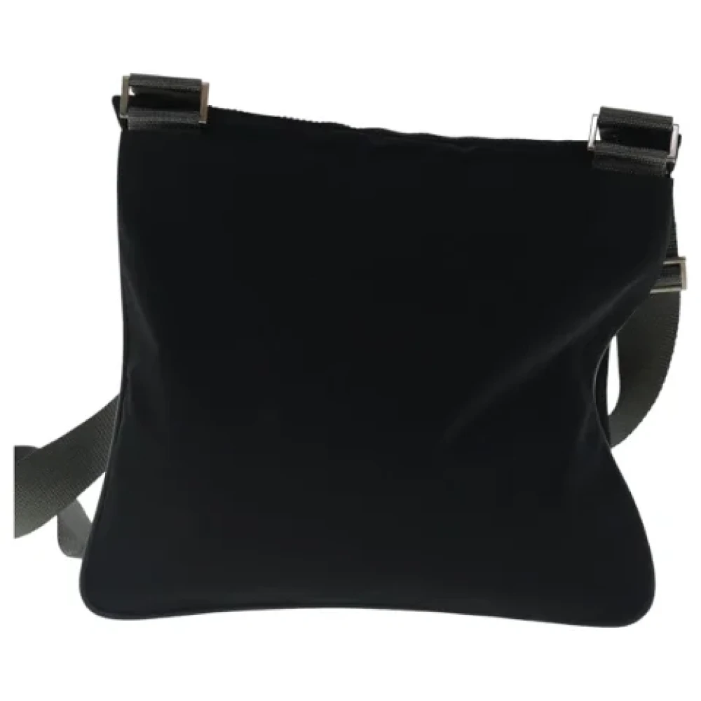 Prada Vintage Pre-owned Nylon prada-bags Black Dames