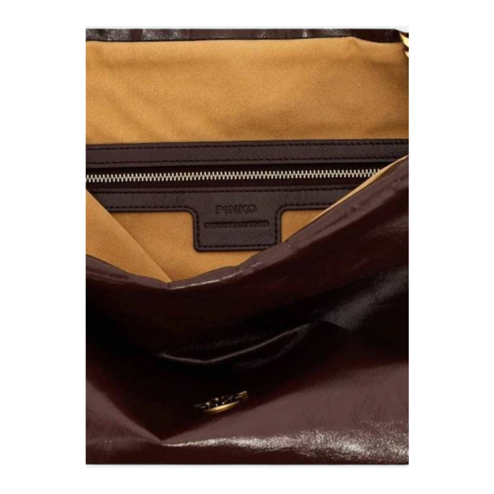 pinko Stijlvolle Handtas voor Trendy Vrouwen Brown Dames