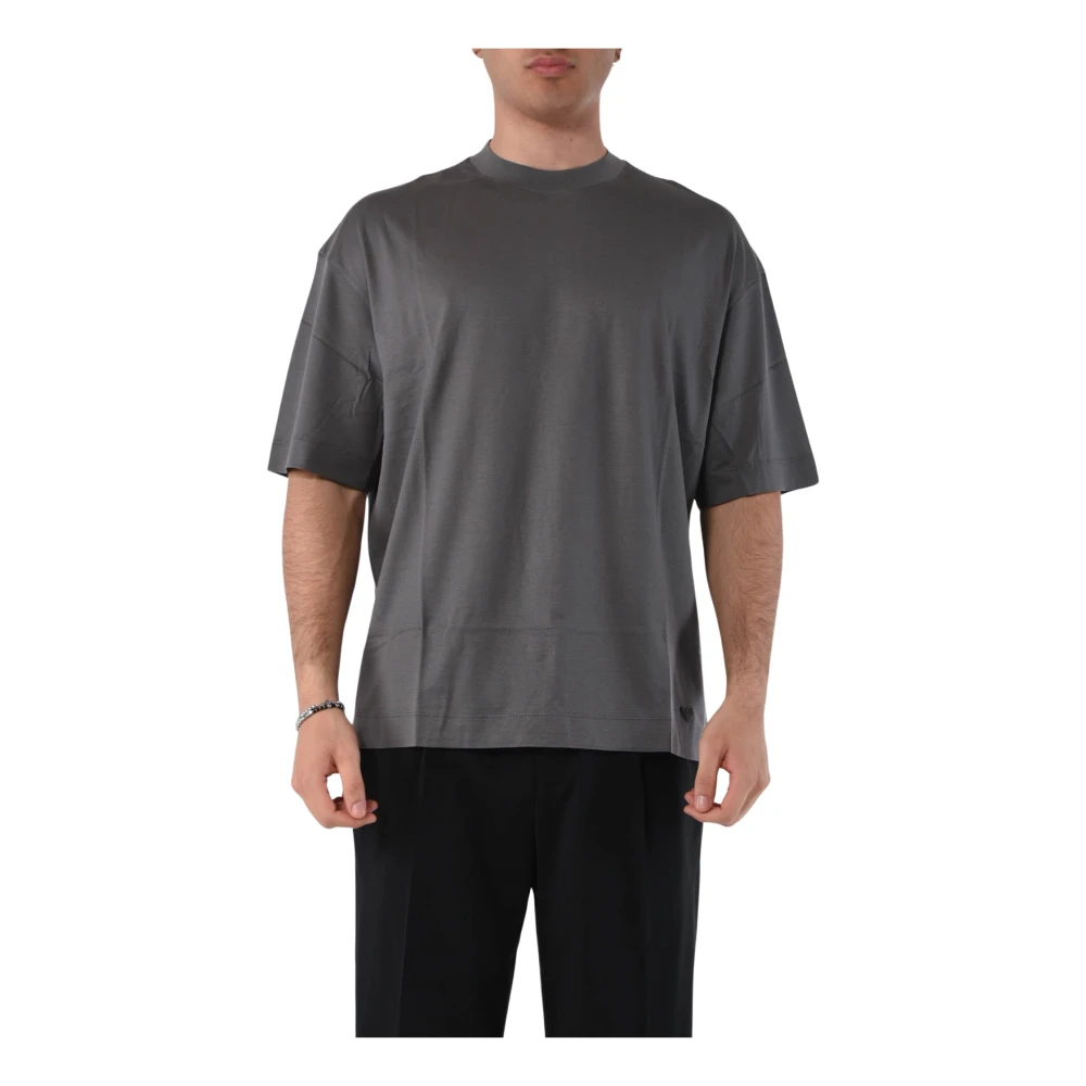 Emporio Armani T-Shirts Gray Heren