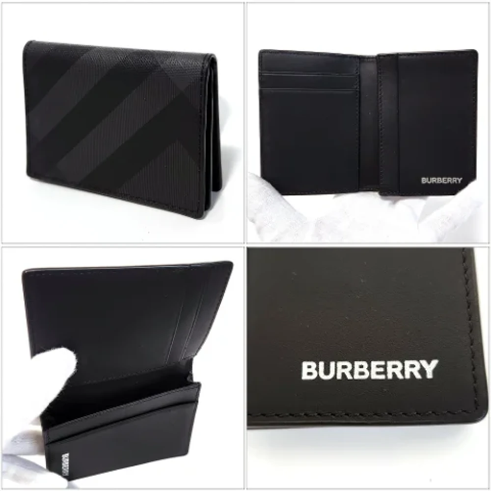 Burberry Vintage Pre-owned Canvas home-office Black Dames