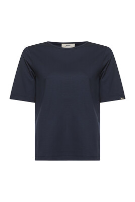 blue-crewneck-t-shirt-with-logo-plate