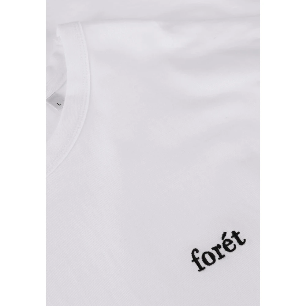 Forét Heren Oak T-shirt White Heren