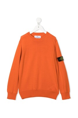 vibrant-orange-wool-sweater