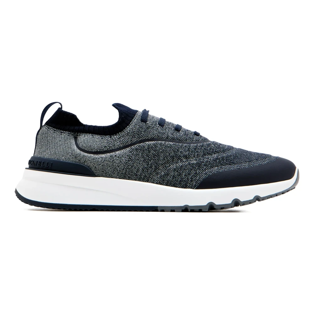 Brunello Cucinelli Cdy87 Sneakers voor een stijlvolle uitstraling Heren Schoenen Blauw