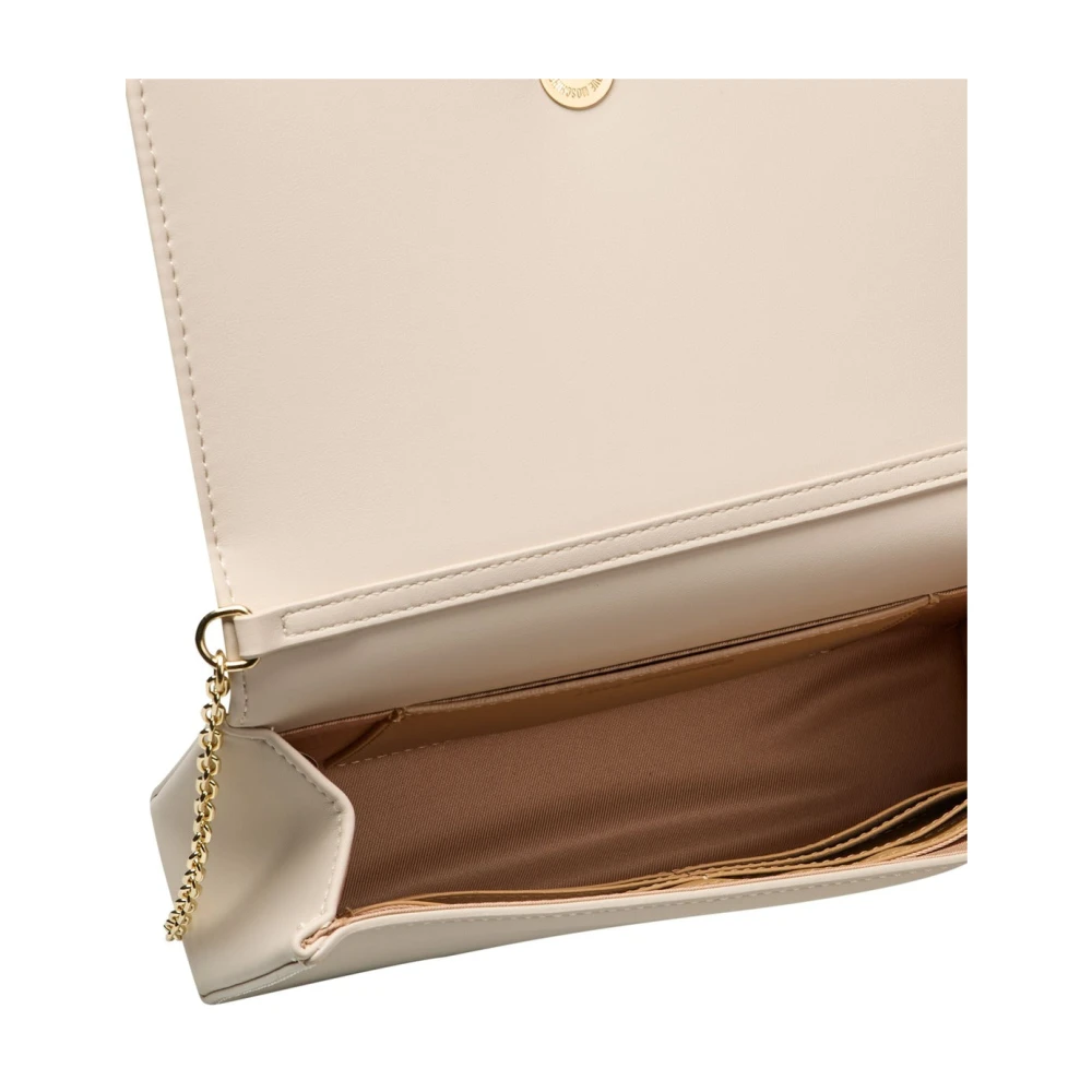 Love Moschino Crossbody tassen met kettingsluiting Beige Dames