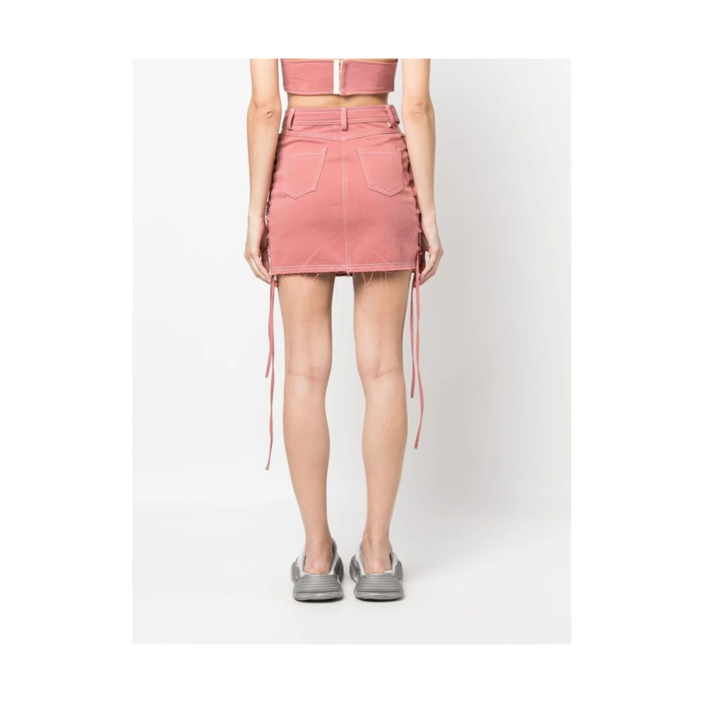 Julfer Short Skirts Pink Dames