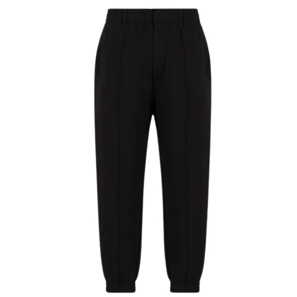 Emporio Armani Mannelijk Zwart Heren, Broeken, : Extra Groot