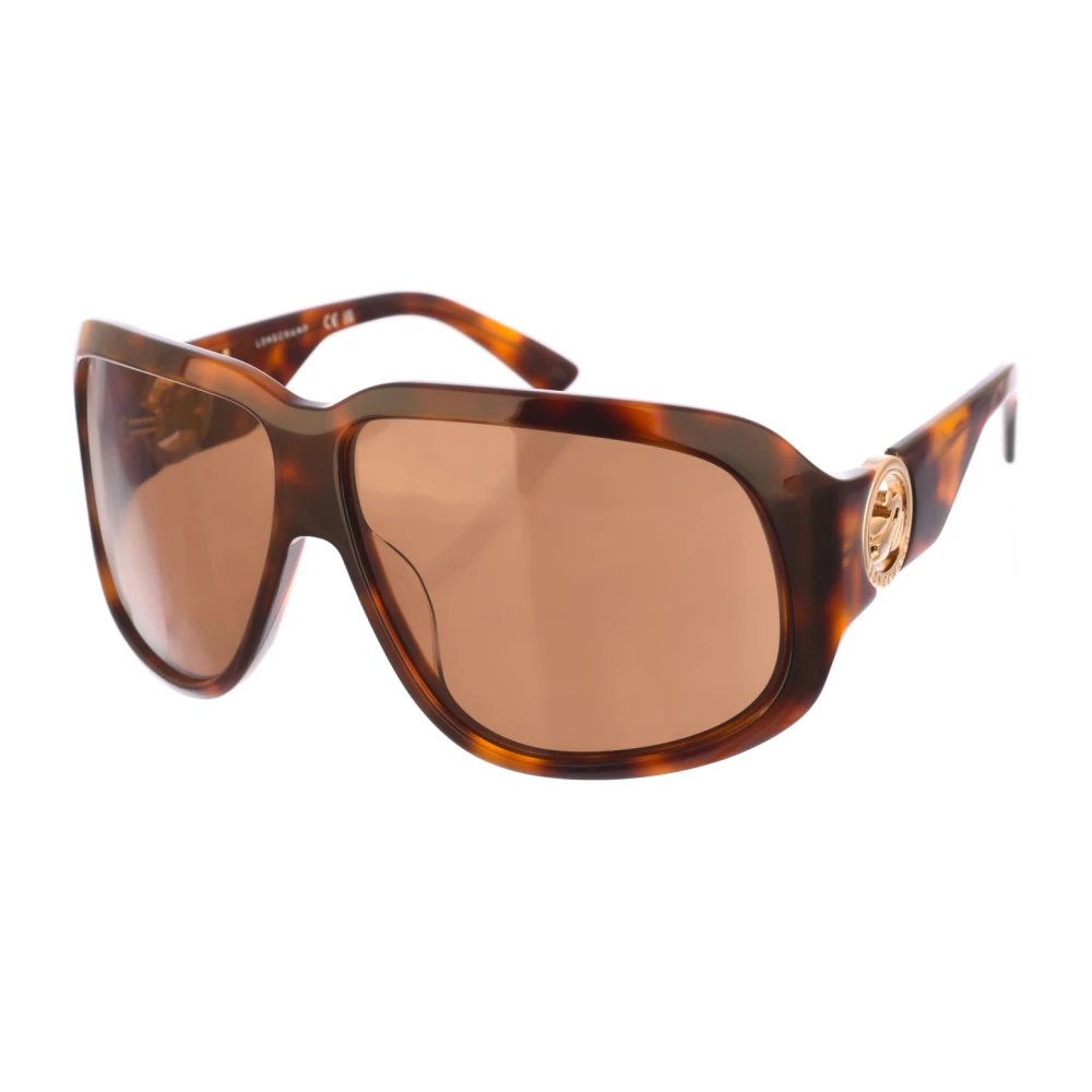 Longchamp Women's Brown Square Frame Acetate Sunglasses - Sunglasses - One Size - Accessories