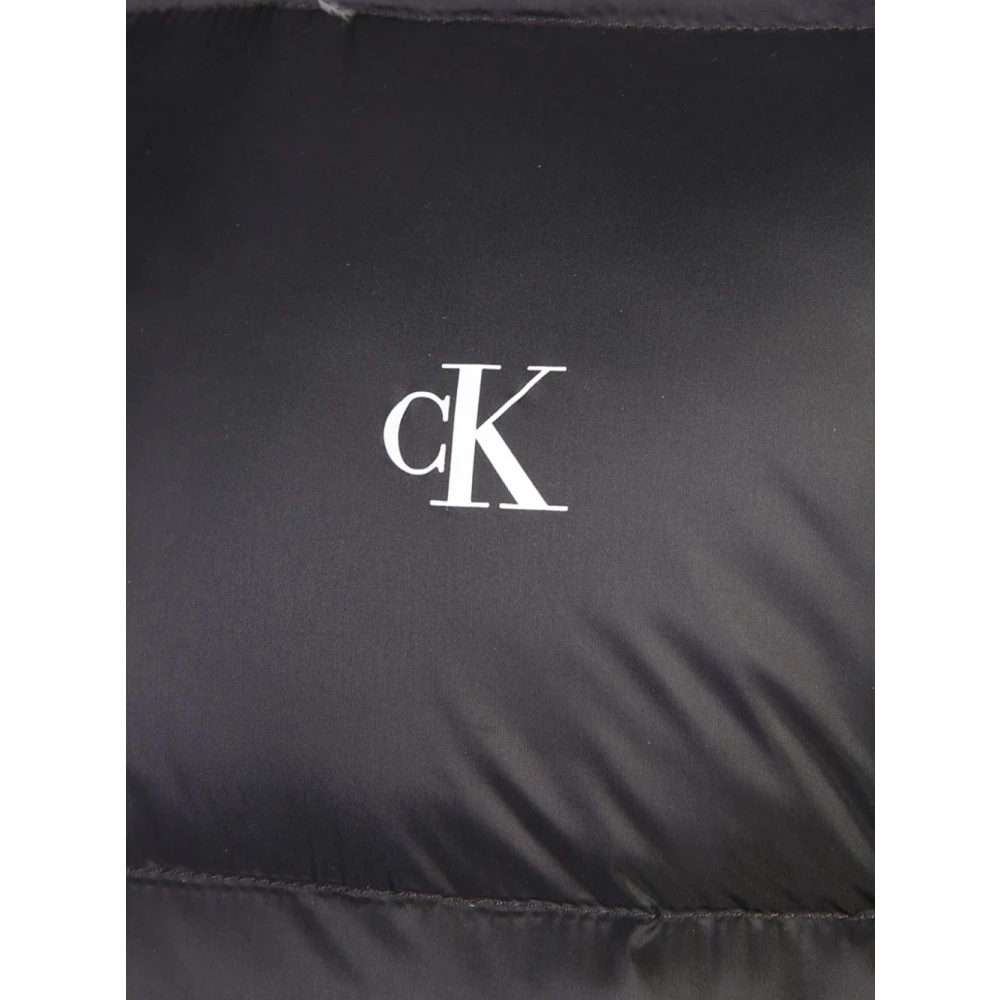 Calvin Klein Jeans Zwarte Jas Jack Damesmode Black Dames