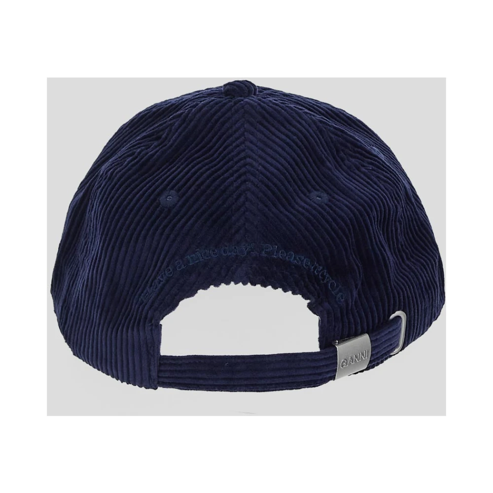 Ganni Stijlvolle Dames Hoed Accessoires Blue Dames