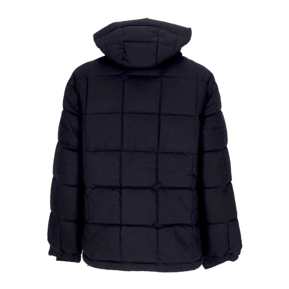 Timberland Zwarte Puffer Donsjas met Capuchon Black Heren