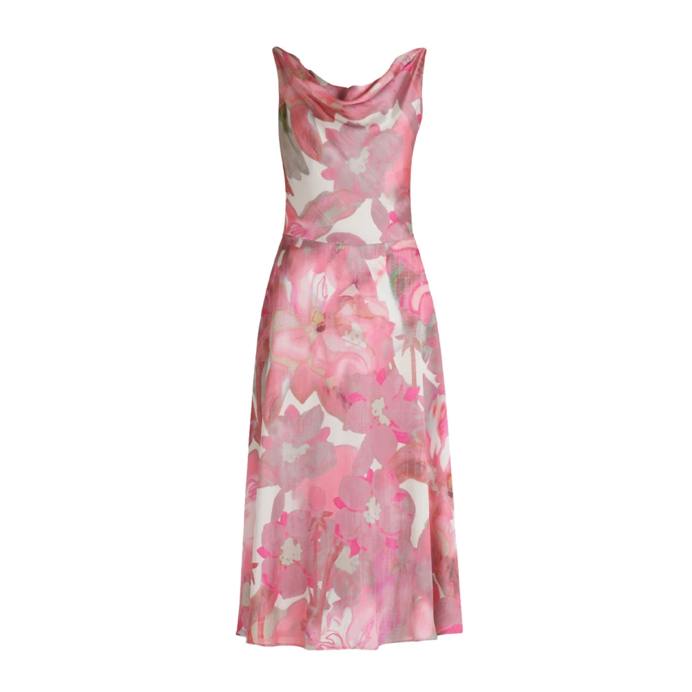 Vera Mont Femme Multicolor - Midi Robes - Robes - E - Taille: 48 Fr