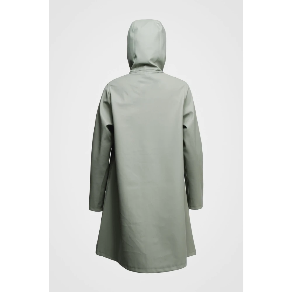 Stutterheim Stockholm Hilltop Raincoat Green Dames