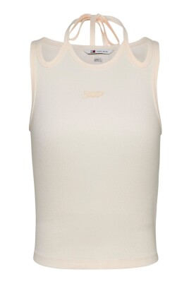 white-sleeveless-round-neck-top