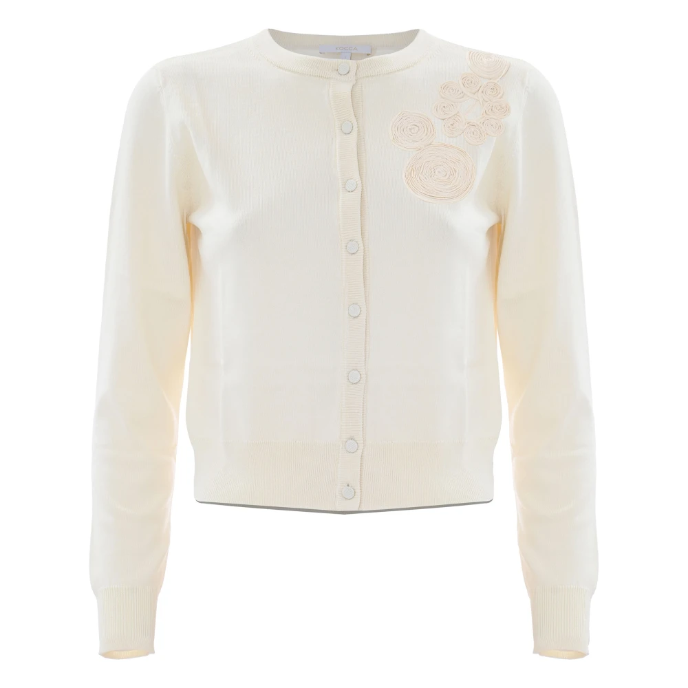 Kocca Stijlvolle Cardigans voor elke gelegenheid White Dames