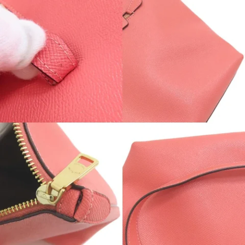 Coach Pre-owned Leather totes Pink Dames