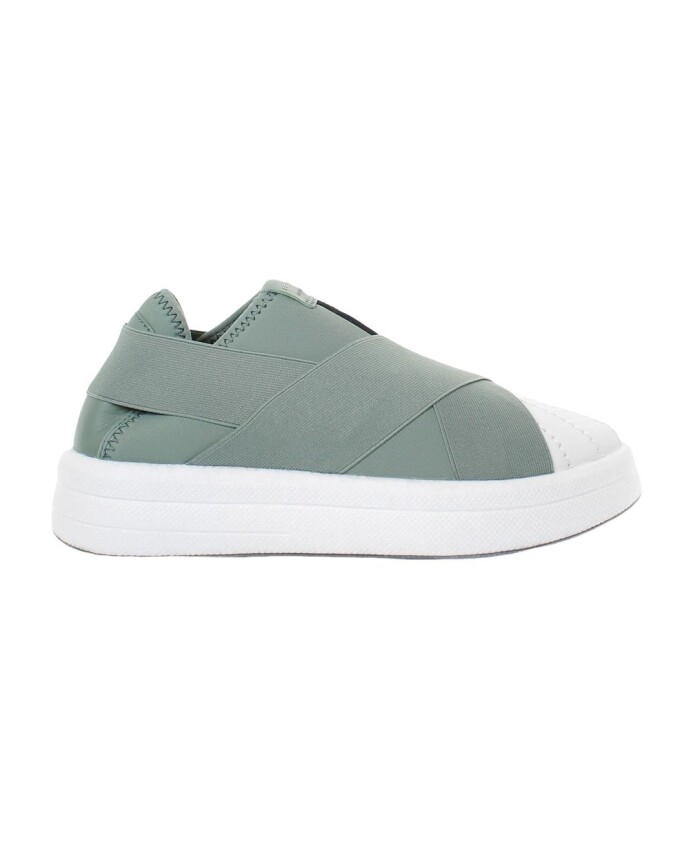 mint-green-fabric-sneakers-elastic-bands