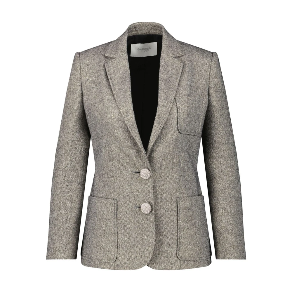 Giambattista Valli Geknoopte Blazer Black Dames