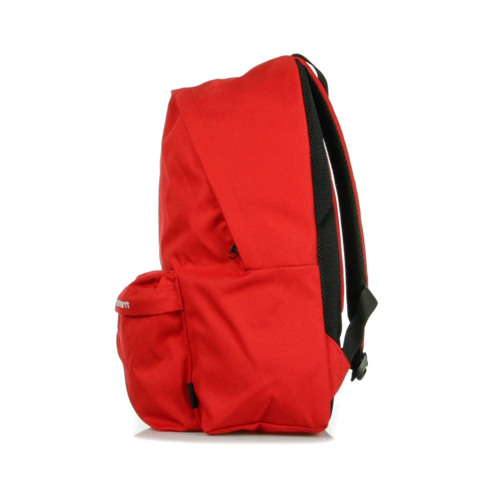 Carhartt WIP Cardinal White Heren Rugzak Red Unisex
