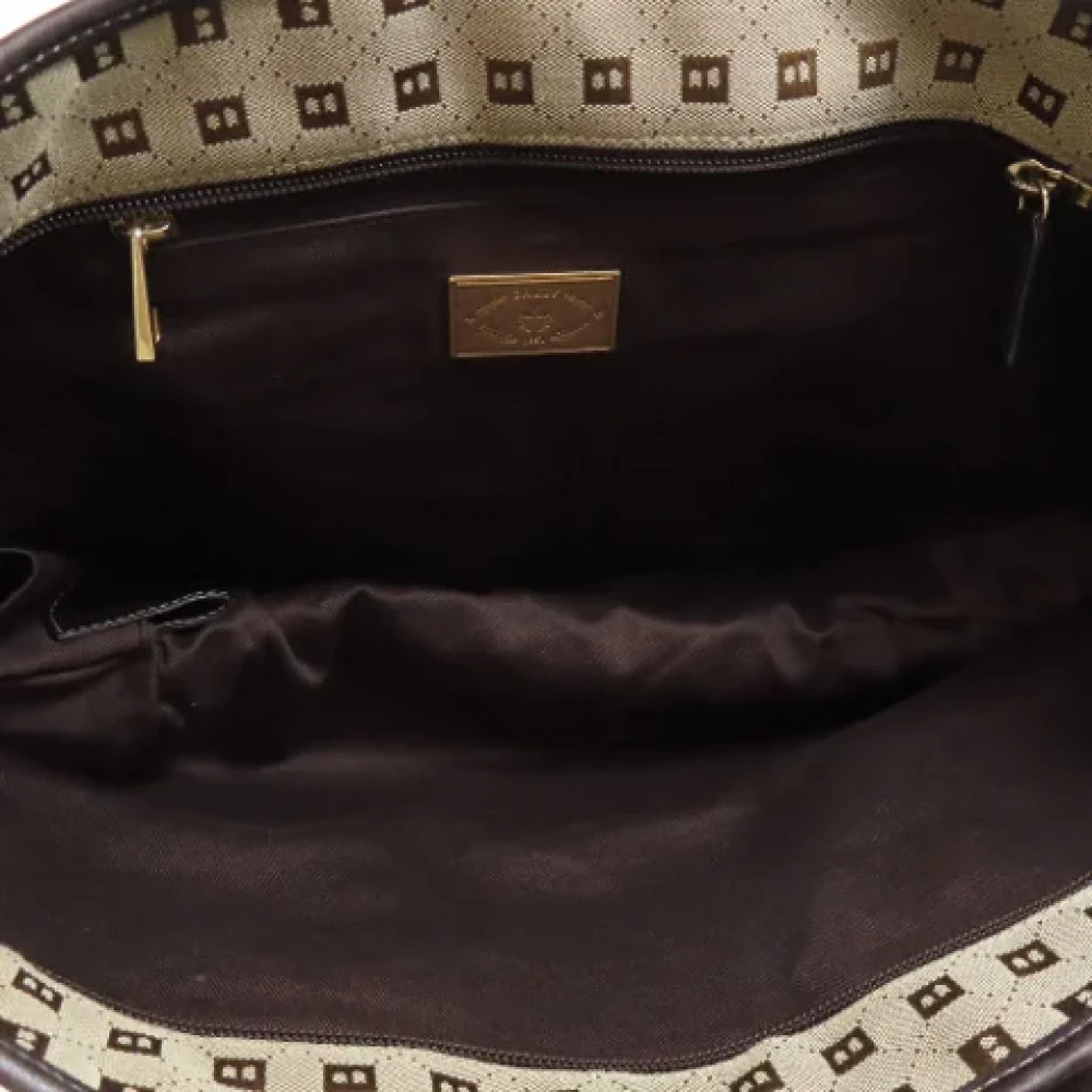 Bally Pre-owned Canvas handbags Brown Dames