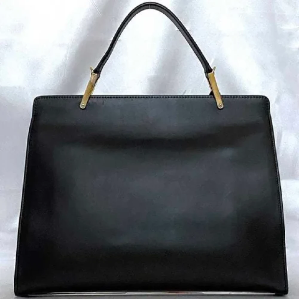 Balenciaga Vintage Pre-owned Leather balenciaga-bags Black Dames